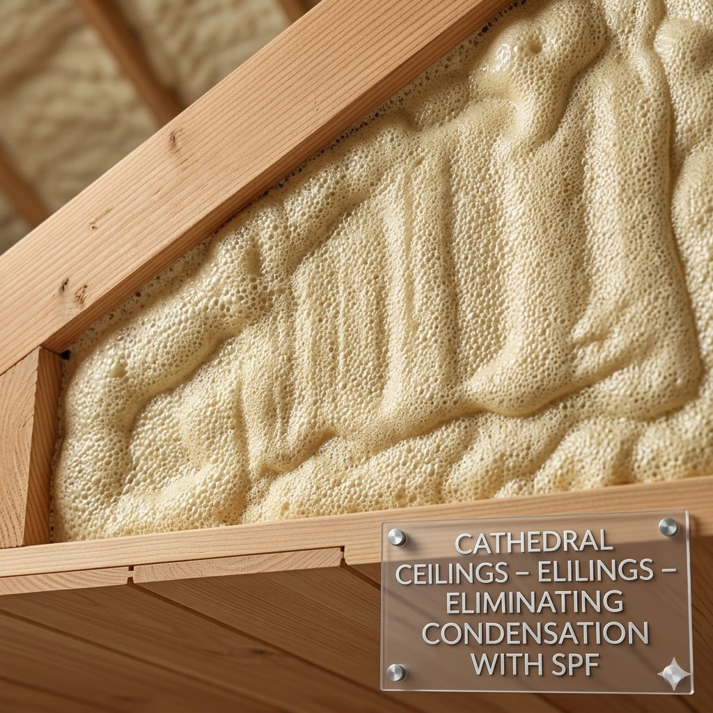 Cathedral Ceiling Insulation - Eliminating Condensation With SPF