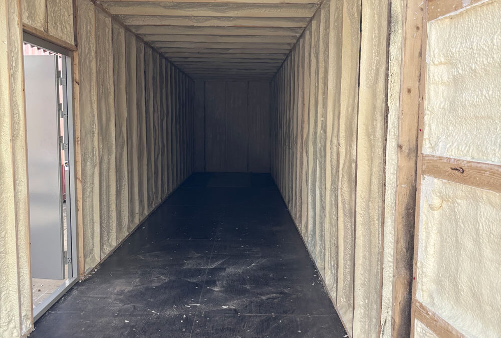 Sea-Can Insulation Project