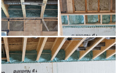 Joist End Sealing with Spray Foam Insulation