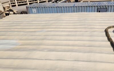 Spray Foam Roof Coating in Devon, AB