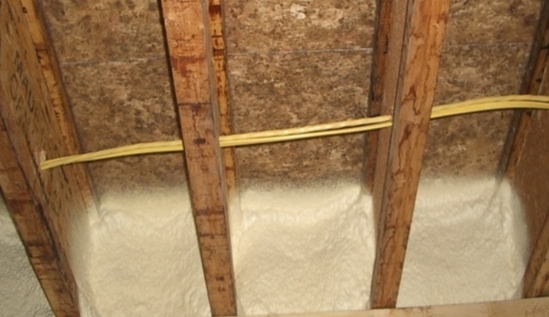 Joist End Spray Foam Insulation in Peace River, AB