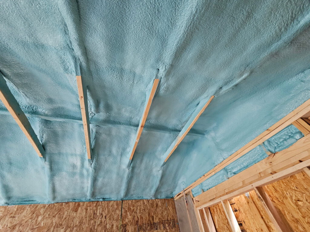 She Shed Spray Foam Insulation