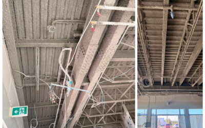 Cementitious Fireproofing Project in Yellowknife, NT