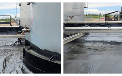 Inspecting an Existing Oilfield Containment Coating